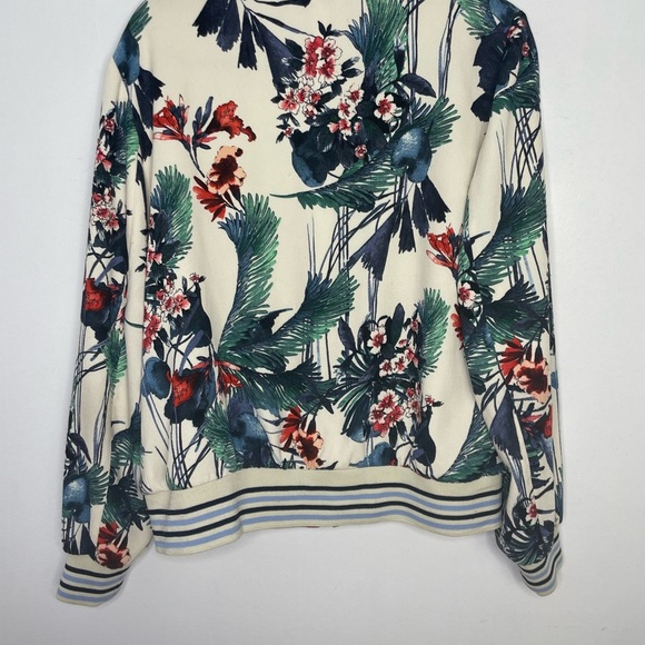 ZARA tropical bomber floral jacket - Picture 6 of 10